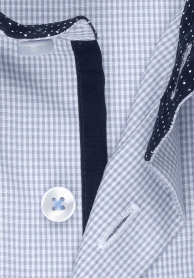 Non-iron Poplin Business Shirt in Shaped with Kent-Collar in Light Blue | Seidensticker Onlineshop