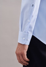 Chemise Business Shaped Popeline Col Kent in Bleu Clair |  Seidensticker Onlineshop