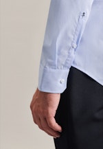 Shaped Business Hemd Karo in Hellblau |  Seidensticker Onlineshop