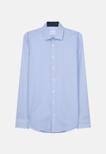 Chemise Business Shaped Popeline Col Kent in Bleu Clair |  Seidensticker Onlineshop