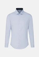 Shaped Business shirt Check in Light Blue |  Seidensticker Onlineshop