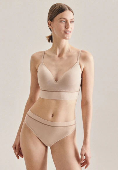 Bustier Uni in Braun |  Seidensticker Onlineshop