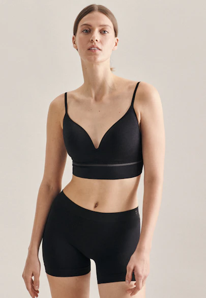 Gerader Schnitt (Normal-Fit) Briefs Uni in Black |  Seidensticker Onlineshop
