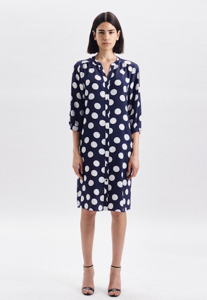 Dress Dots in Medium Blue |  Seidensticker Onlineshop