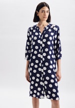 V-Neck Dress in Medium Blue |  Seidensticker Onlineshop