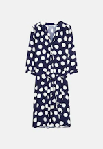 Kleid Punkte in Mittelblau |  Seidensticker Onlineshop