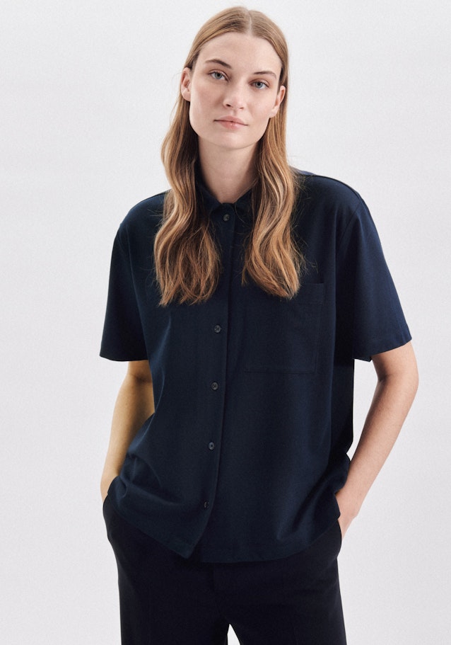 Regular fit prodtyp Uni in Dark Blue | Seidensticker Onlineshop