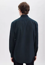 Regular Chemise d'affaires A Pois in Bleu Foncé |  Seidensticker Onlineshop