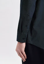 Regular Chemise d'affaires A Pois in Bleu Foncé |  Seidensticker Onlineshop