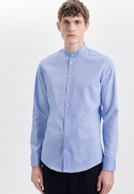 Slim Oxfordhemd Uni in Hellblau |  Seidensticker Onlineshop