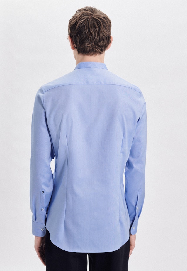 Slim Oxfordhemd Uni in Hellblau |  Seidensticker Onlineshop