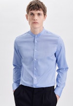 Slim Oxfordhemd Uni in Hellblau |  Seidensticker Onlineshop