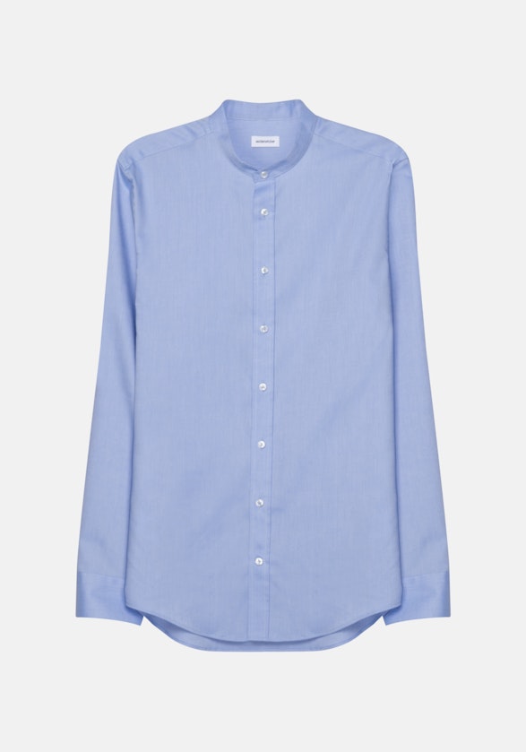 Non-iron Oxfordhemd in Slim with Opstaande Kraag in Lichtblauw |  Seidensticker Onlineshop