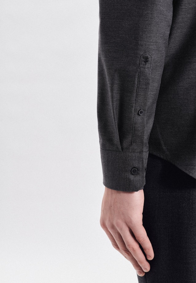 Slim Business Hemd Uni in Grau |  Seidensticker Onlineshop