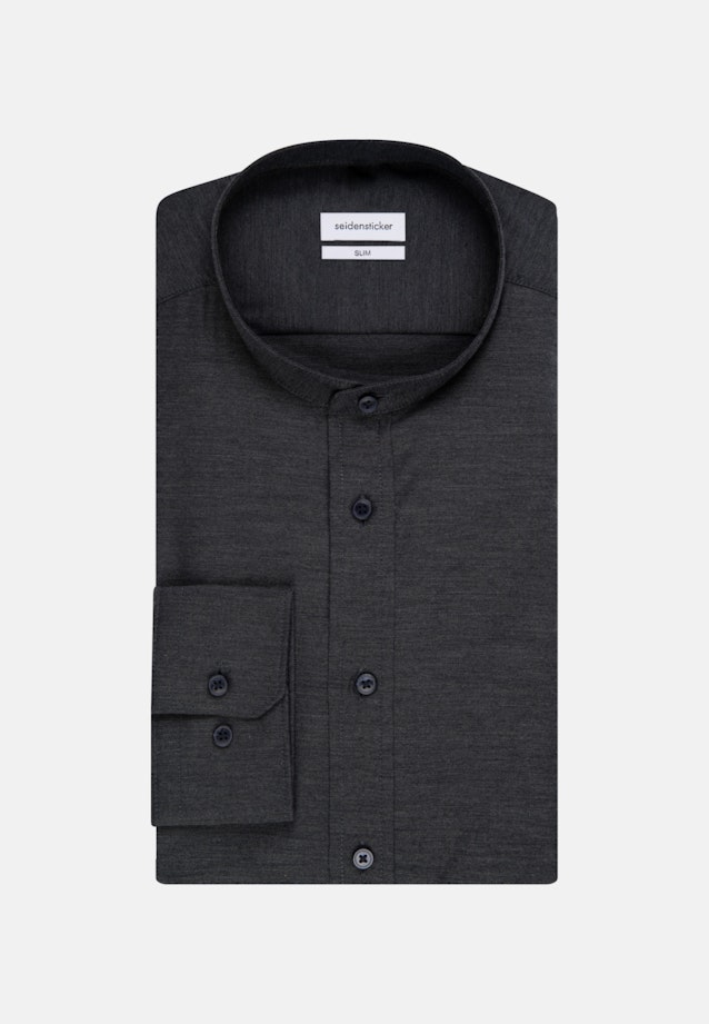 Slim Business Hemd Uni in Grau |  Seidensticker Onlineshop
