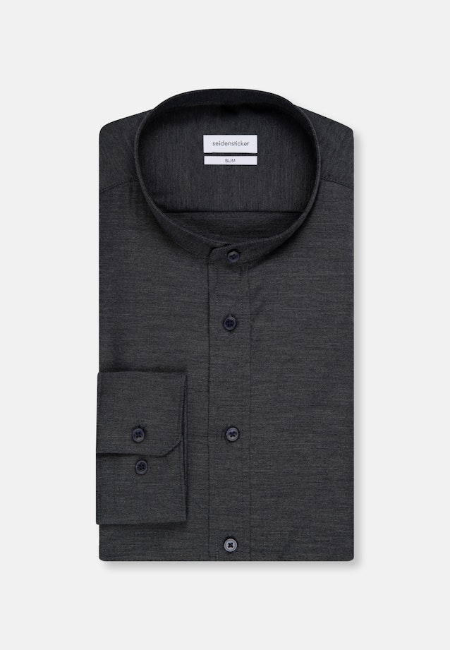 Slim Business Hemd Uni in Grau |  Seidensticker Onlineshop
