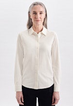 Hemdbluse Uni in Ecru |  Seidensticker Onlineshop