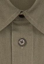 Regular Overshirt Uni in Grün |  Seidensticker Onlineshop