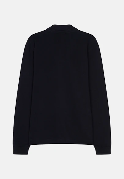 Regular Polo Uni in Bleu Foncé |  Seidensticker Onlineshop