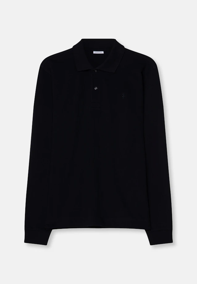 Regular Polo Uni in Dunkelblau |  Seidensticker Onlineshop