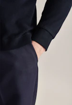 Regular Polo Uni in Bleu Foncé |  Seidensticker Onlineshop