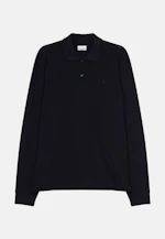 Regular Polo Uni in Bleu Foncé |  Seidensticker Onlineshop