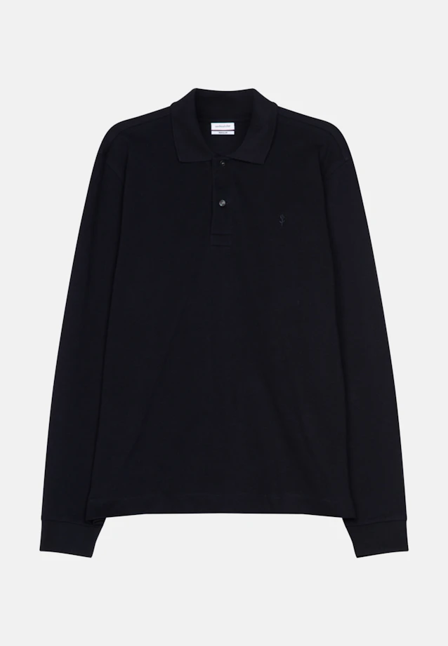Regular Polo Uni in Dunkelblau |  Seidensticker Onlineshop