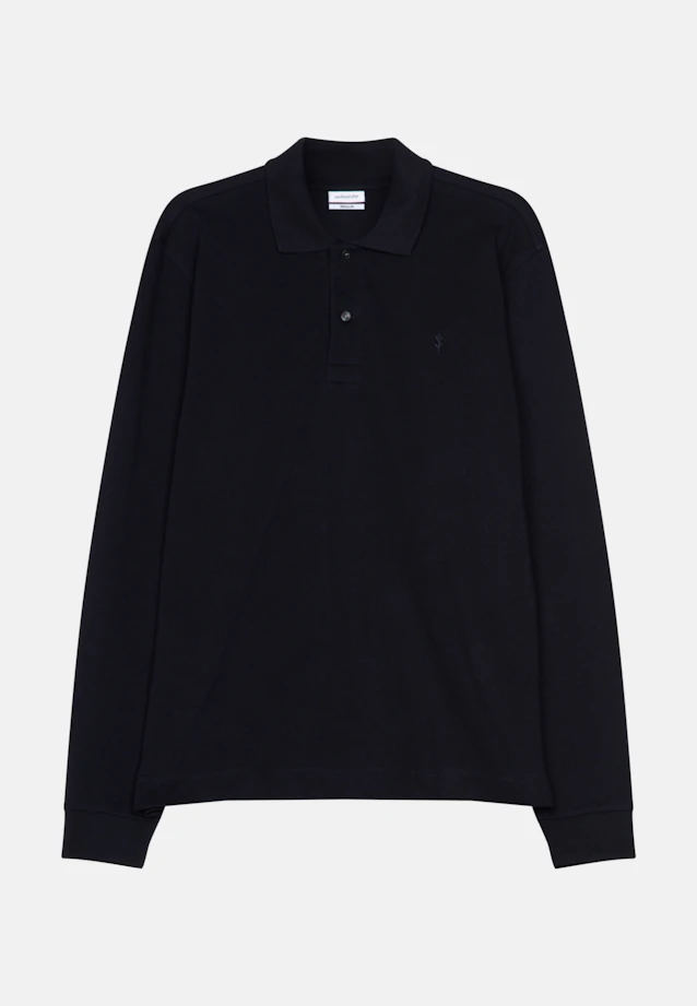 Regular Polo Uni in Dunkelblau |  Seidensticker Onlineshop