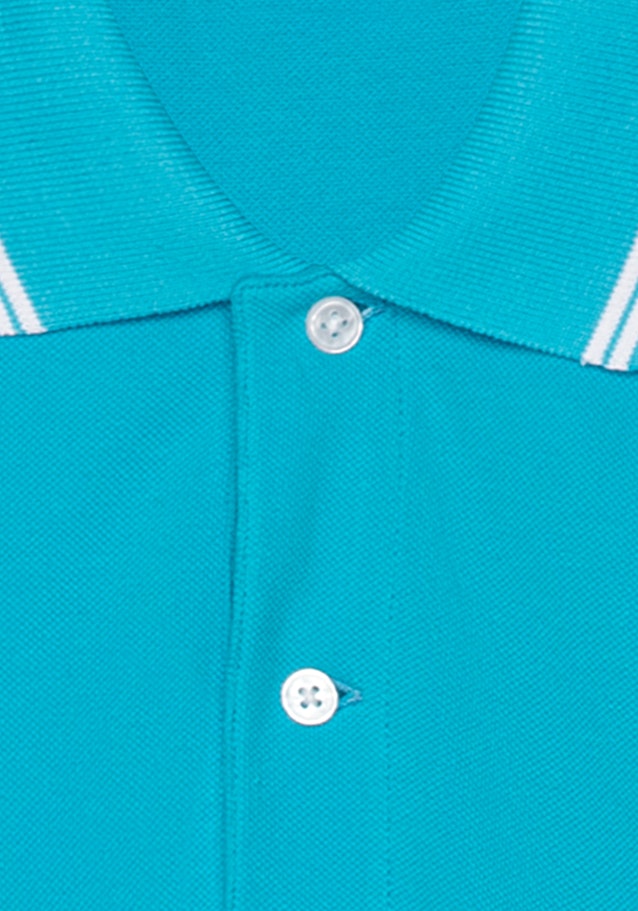 Regular Polo Uni in Turquoise | Seidensticker Onlineshop