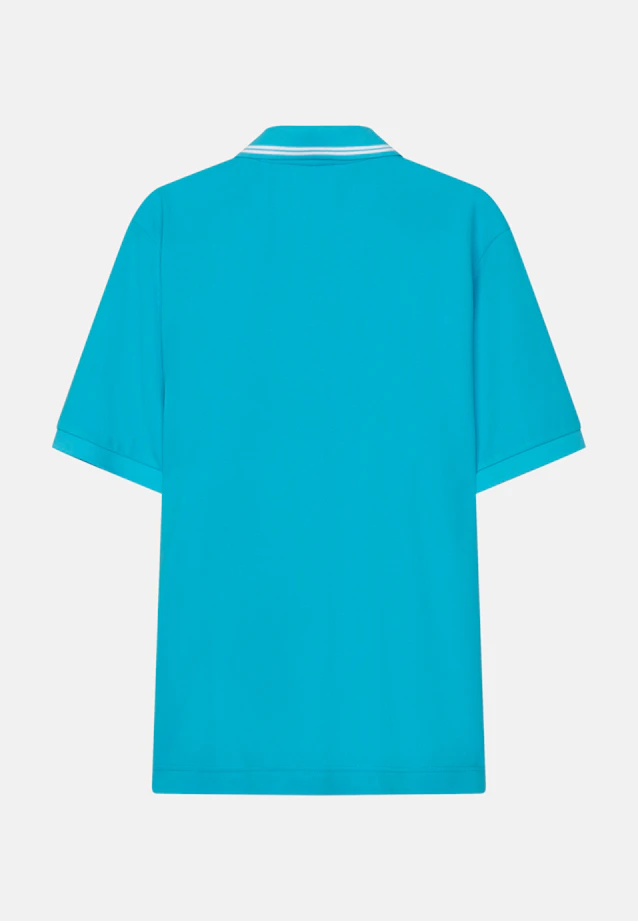 Regular Polo Uni in Turquoise |  Seidensticker Onlineshop