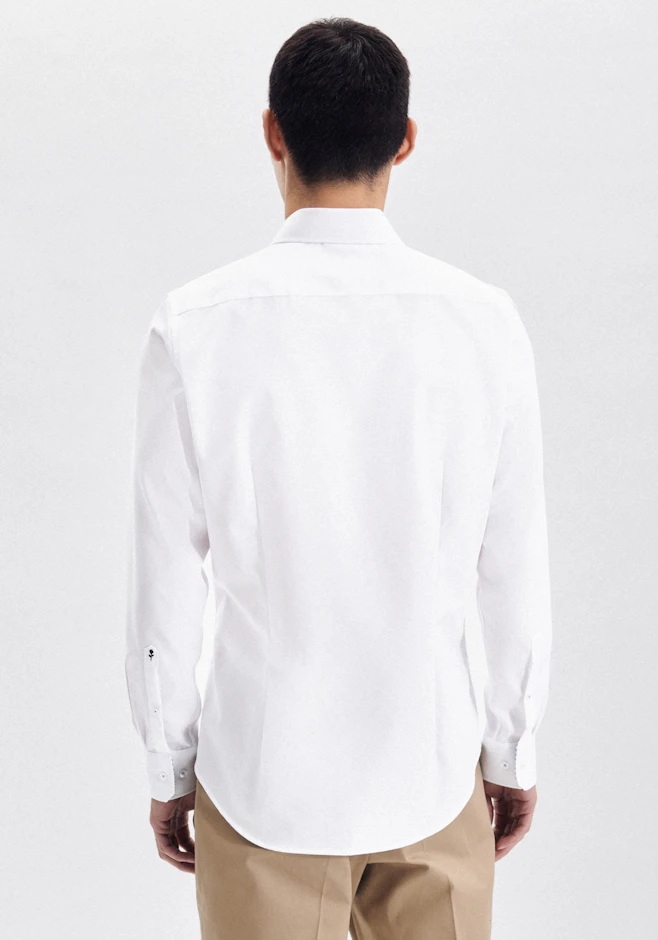 X-Slim Business Hemd Uni in Weiß | Seidensticker Onlineshop