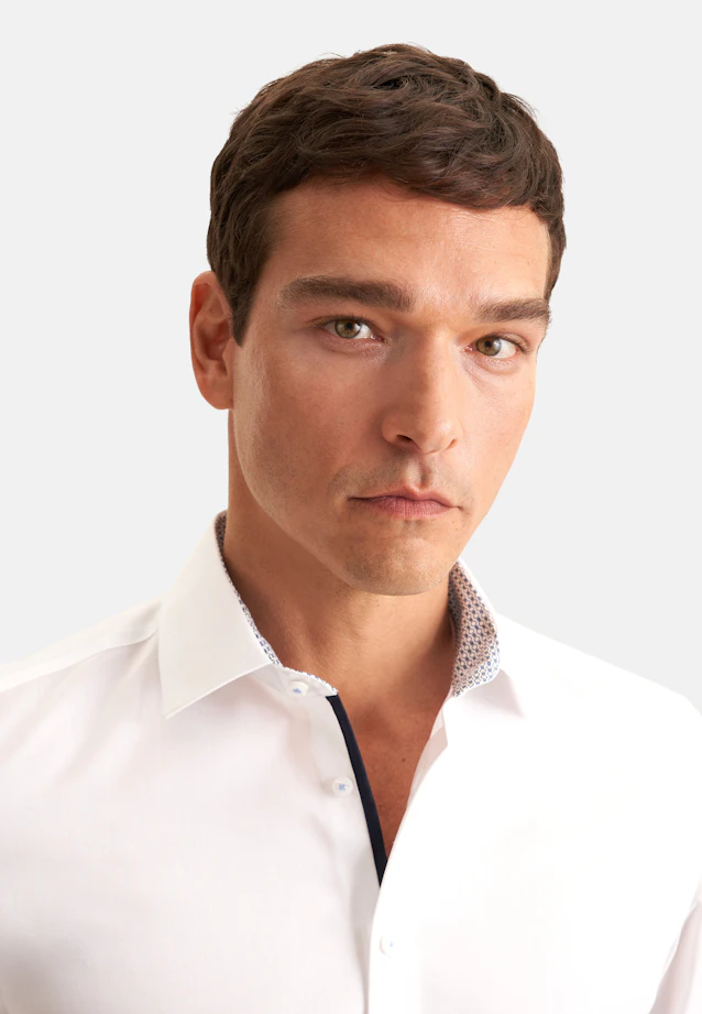X-Slim Business shirt Uni in White |  Seidensticker Onlineshop