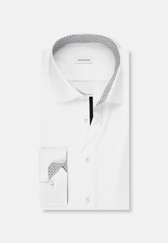 X-Slim Business shirt Uni in White |  Seidensticker Onlineshop