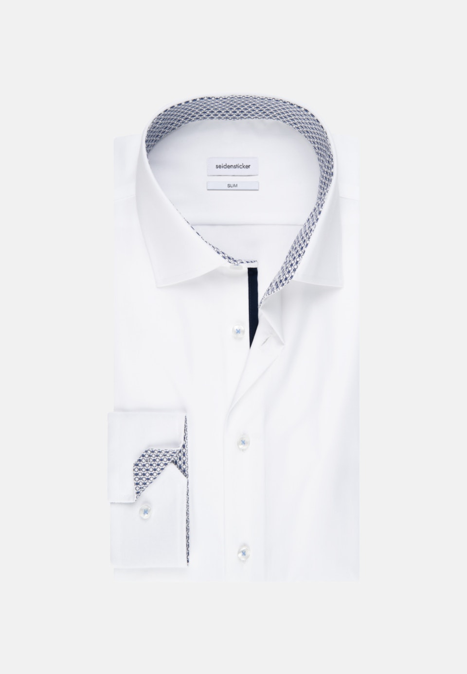Business Hemd Slim in Weiß |  Seidensticker Onlineshop