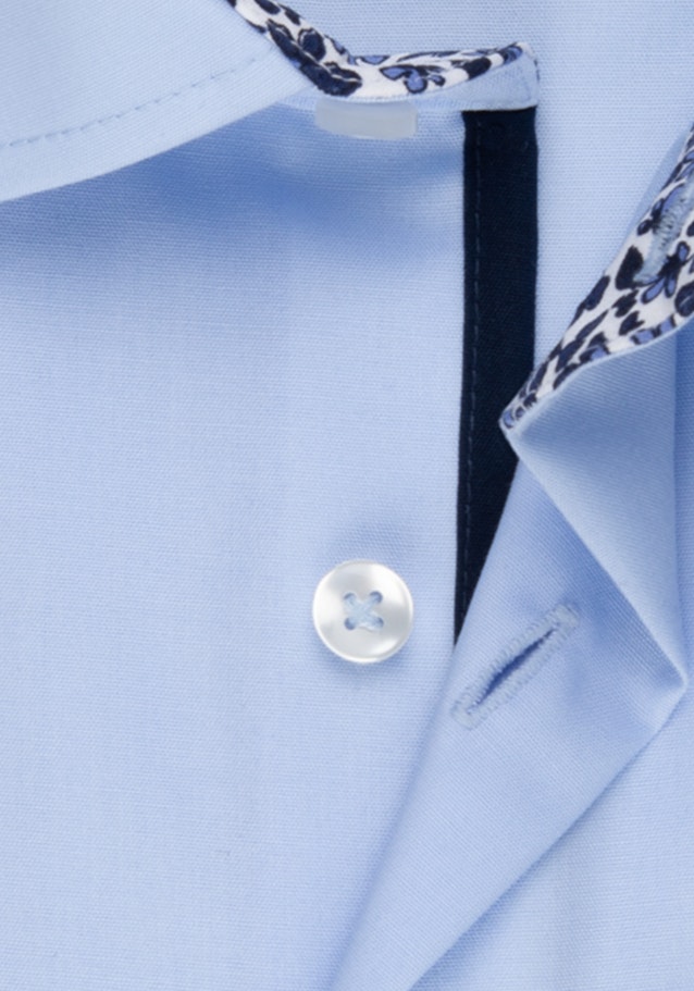 Slim Business Shirt Uni in Medium Blue | Seidensticker Onlineshop