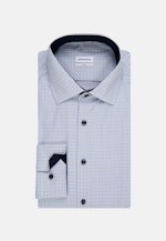 Slim Business Hemd Karo in Hellblau |  Seidensticker Onlineshop