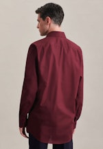 Regular Business shirt Uni in Red |  Seidensticker Onlineshop