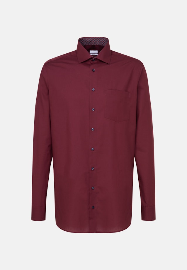 Chemise Business Regular Col Kent manches extra-longues in Rouge |  Seidensticker Onlineshop