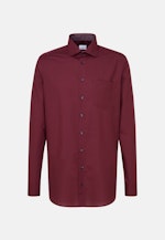 Regular Business shirt Uni in Red |  Seidensticker Onlineshop