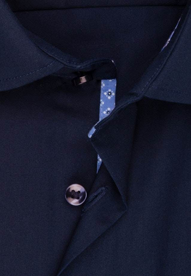 Regular Business shirt Uni in Dark Blue |  Seidensticker Onlineshop