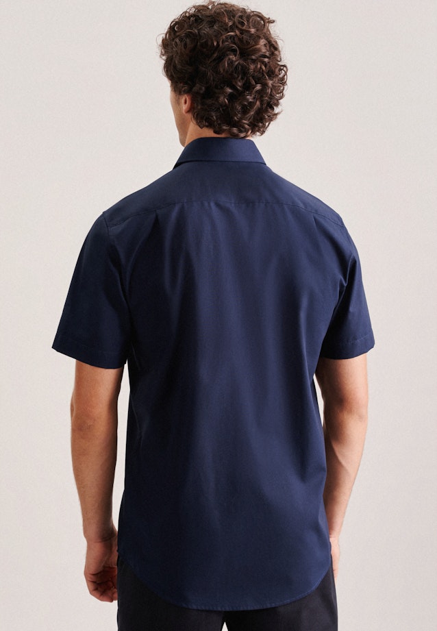 Regular Business shirt Uni in Dark Blue |  Seidensticker Onlineshop