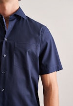 Regular Business shirt Uni in Dark Blue |  Seidensticker Onlineshop