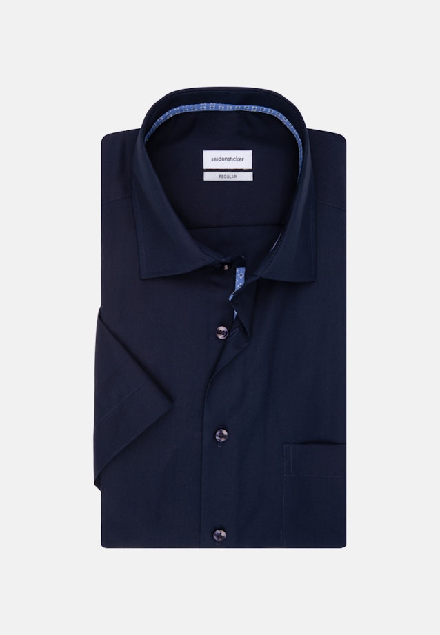 Regular Business shirt Uni in Dark Blue |  Seidensticker Onlineshop