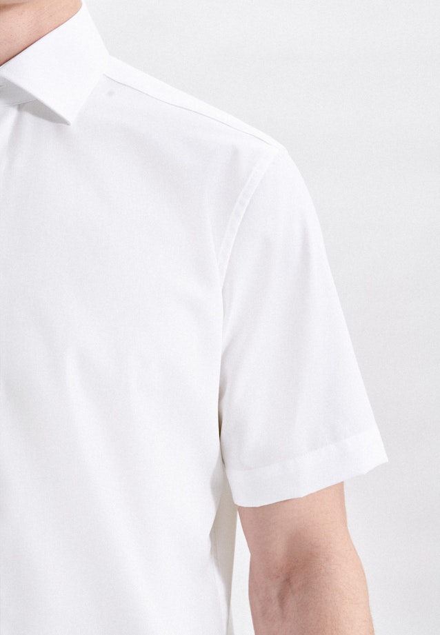 Regular Business shirt Uni in White |  Seidensticker Onlineshop