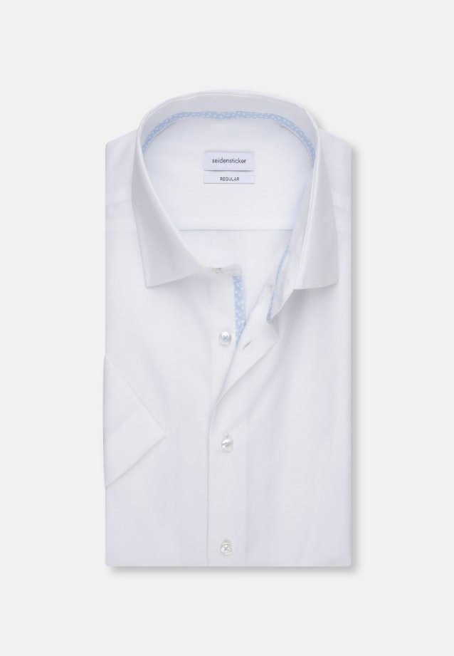 Regular Business shirt Uni in White |  Seidensticker Onlineshop