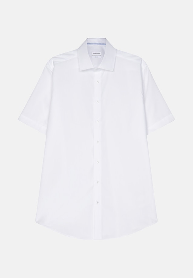 Regular Business shirt Uni in White |  Seidensticker Onlineshop