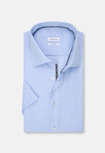 Regular Business Hemd Uni in Mittelblau |  Seidensticker Onlineshop