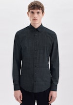 Slim Chemise d'affaires Imprimé in Bleu Foncé |  Seidensticker Onlineshop