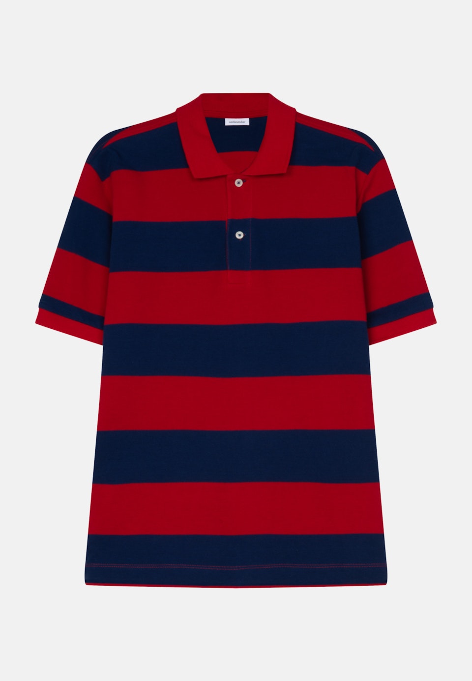 Rundhals Polo-Shirt Regular in Rot |  Seidensticker Onlineshop