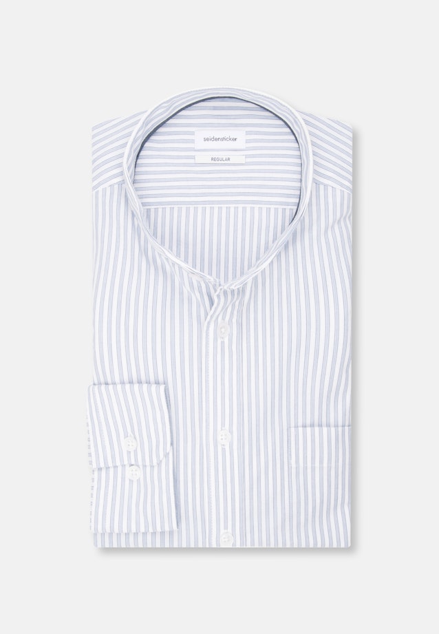 Regular Casual Hemd Streifen in Hellblau |  Seidensticker Onlineshop